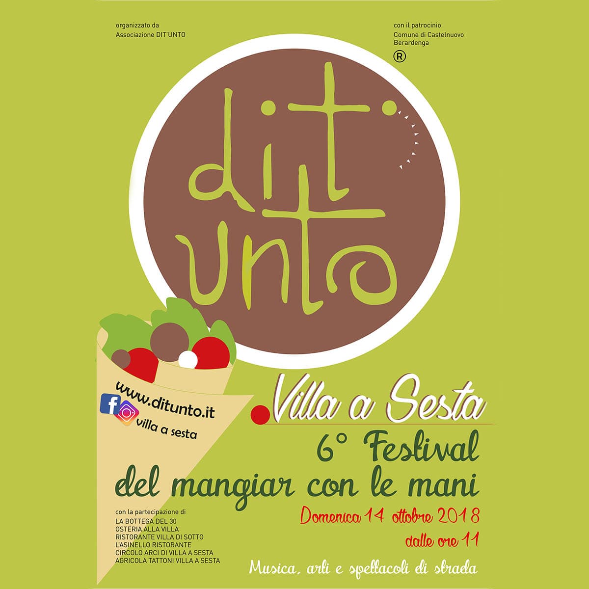 Dit’Unto – 14 ottobre – Villa a Sesta