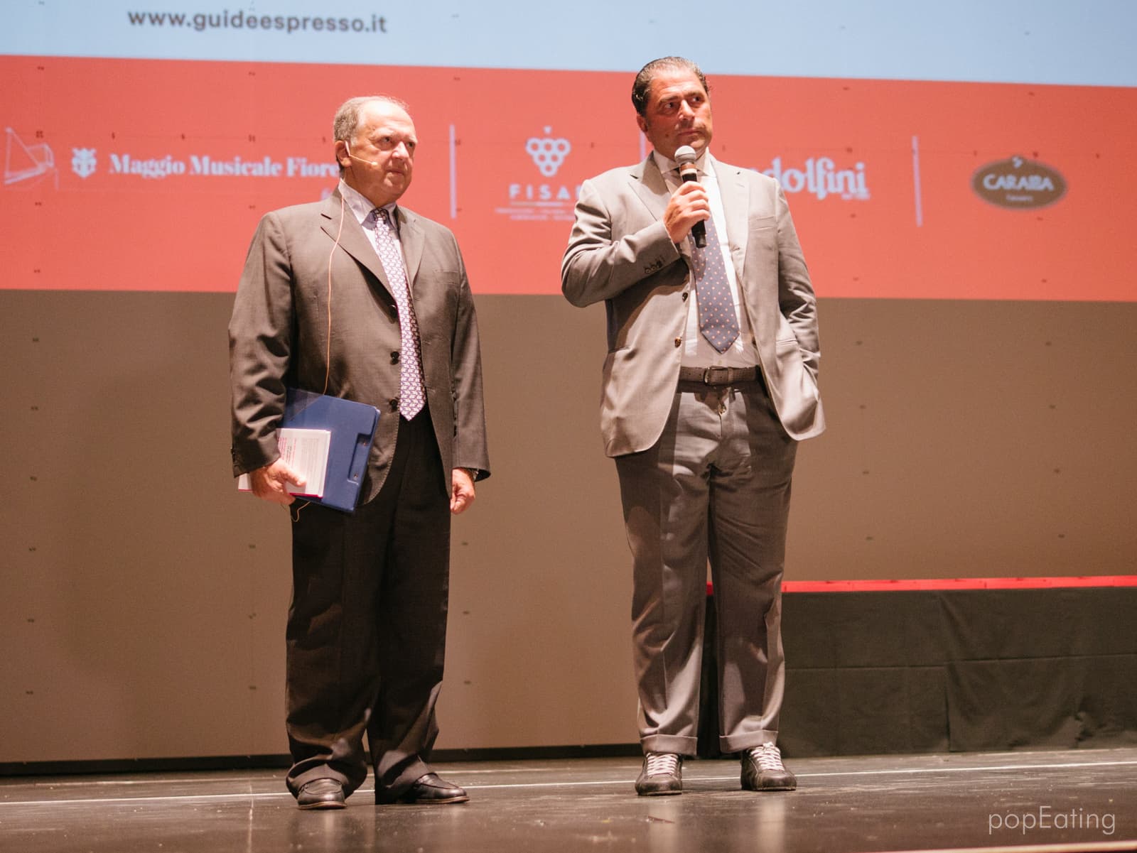 Enzo Vizzari e Marco De Benedetti