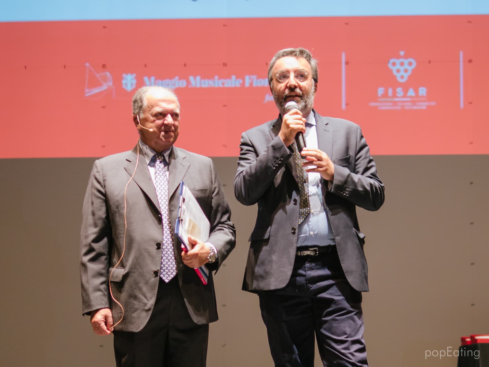 Enzo Vizzari e Marco Damilano