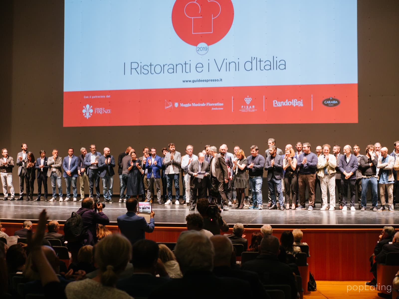 Tutti i premiati, i 4 e i 5 cappelli