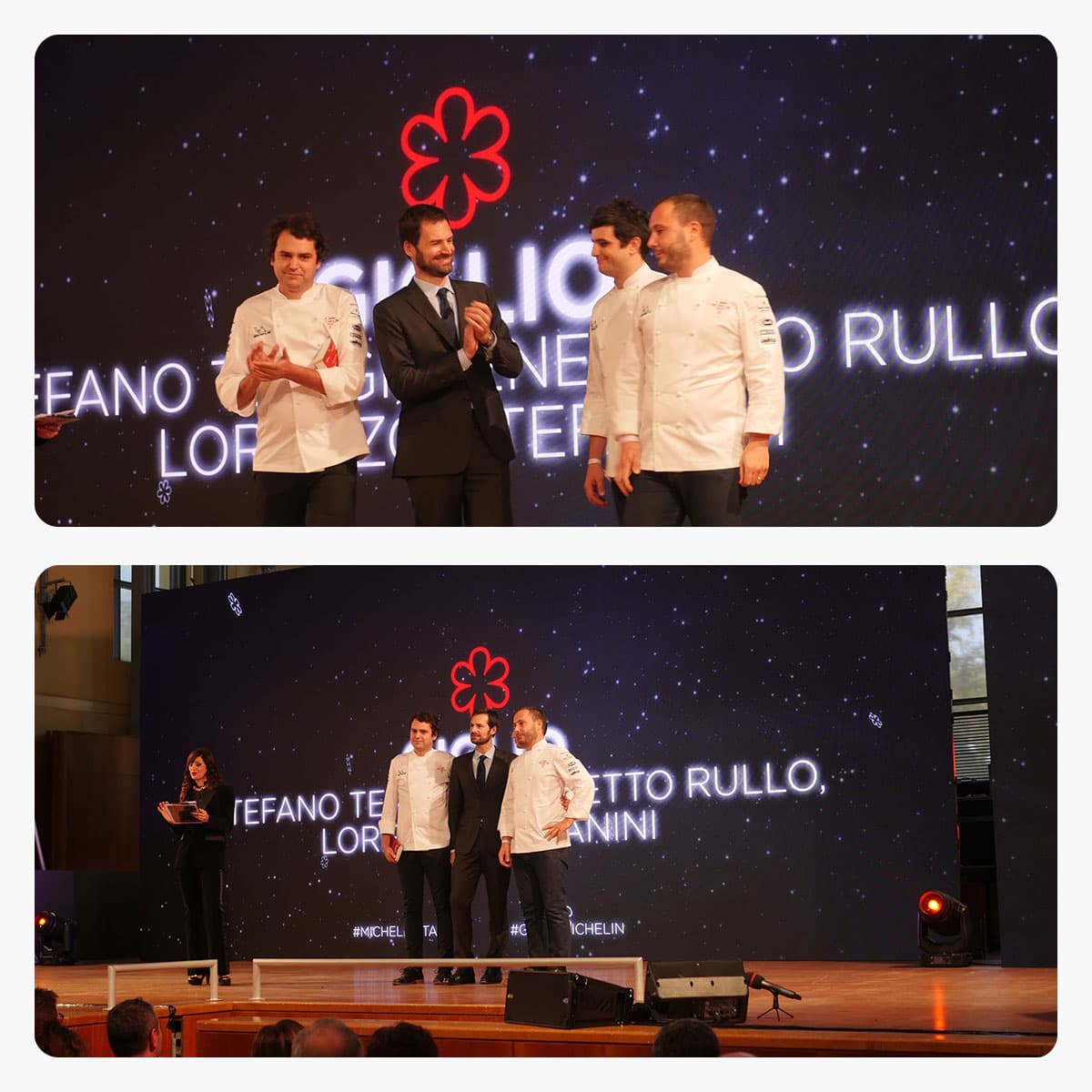 A Lucca, Rullo, Stefanini, Terigi trasformano il Giglio in stella (Michelin)