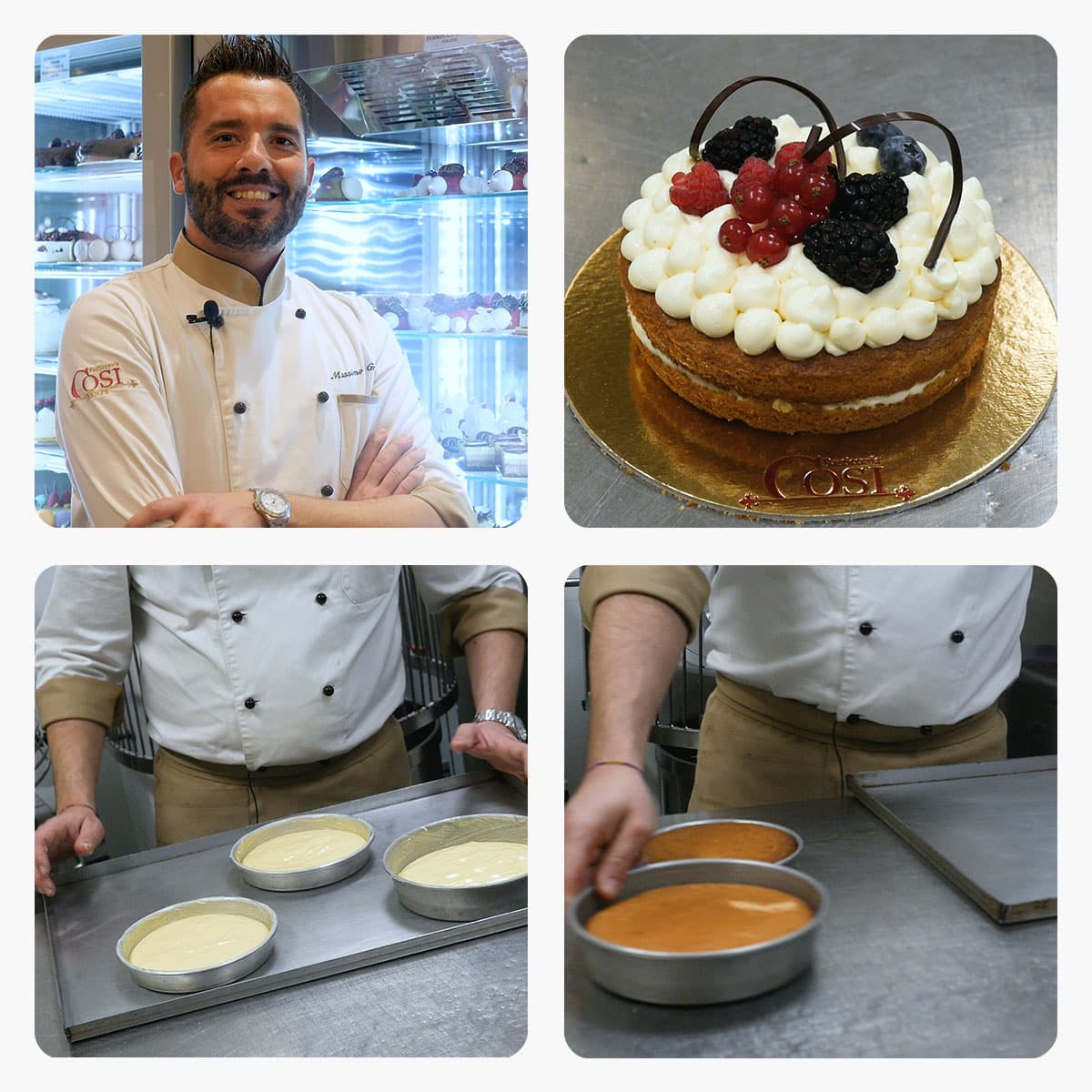 Pan di Spagna, la ricetta del pasticcere Massimo De Grazia