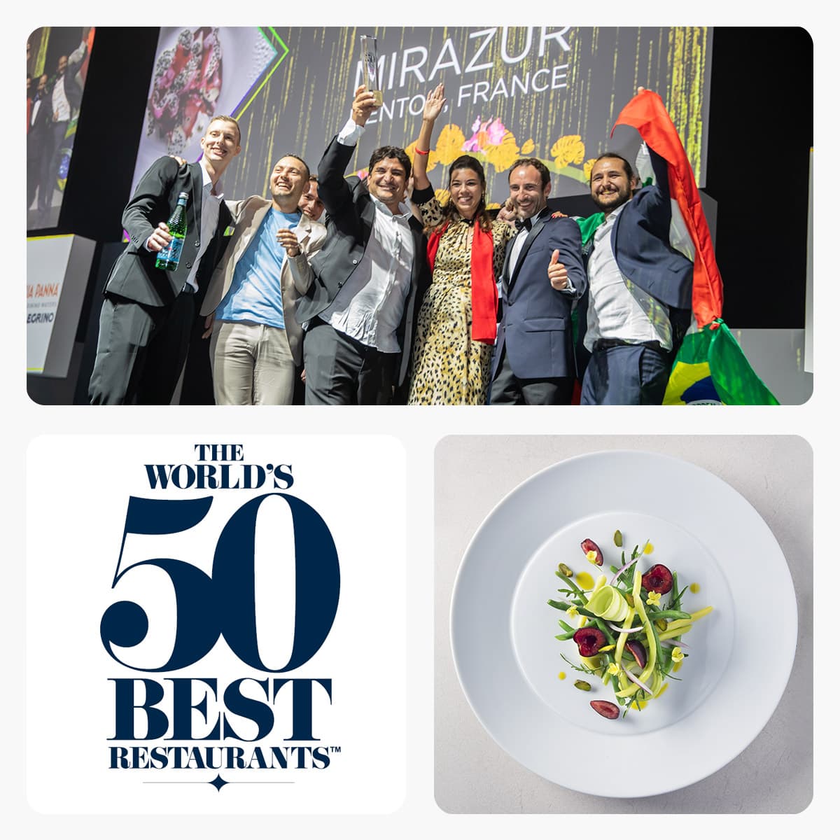Il Mirazur di Mauro Colagreco è il primo ristorante al mondo per la World’s 50 Best