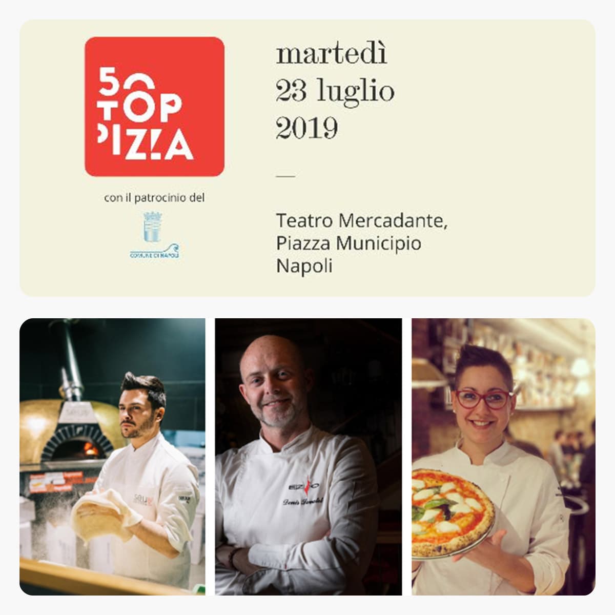 50 Top Pizza 2019 – Anteprima premi speciali