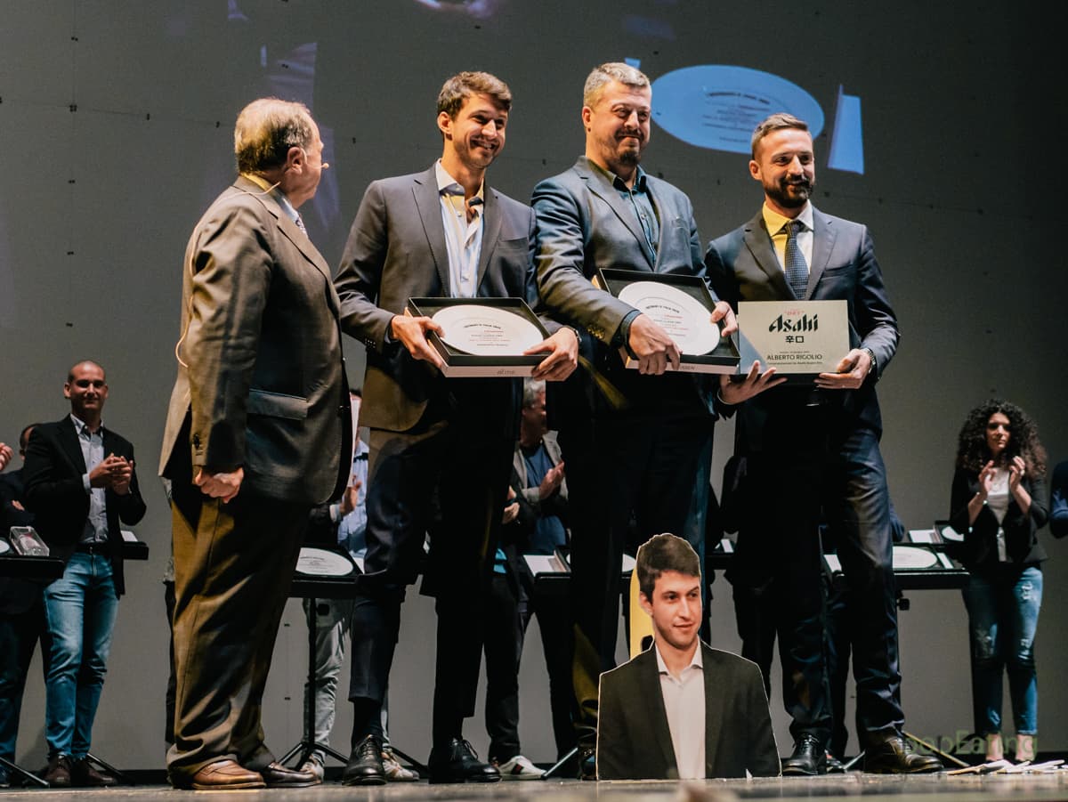 Alberto Rigoglio e Manfredi Franco - Premio Asahi Super Dry per il cliente dell'anno