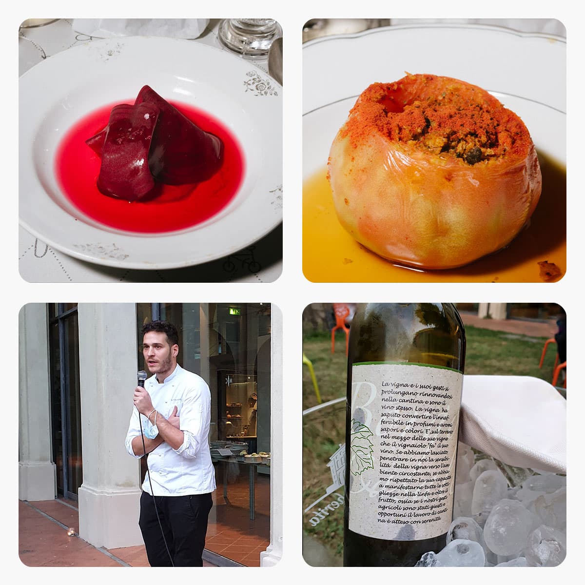 Franceschetta 58 on tour. Vini vecchi, cucina nuova, quella di Francesco Vincenzi