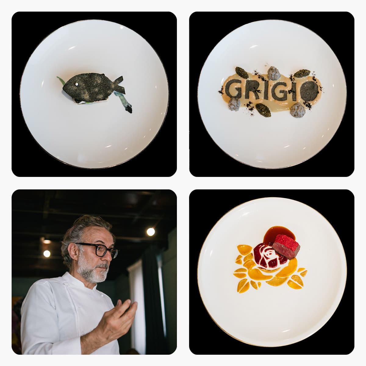 I’M NOT THERE il nuovo menu dell’Osteria Francescana. Il non esserci è la condizione per raccontarsi al meglio