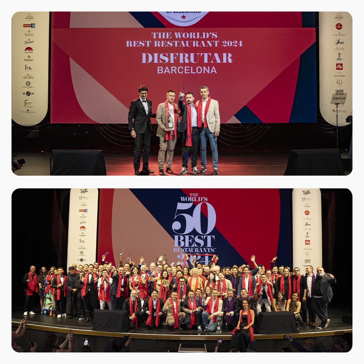 Disfrutar di Barcellona è il Miglior Ristorante del Mondo 2024: Ecco i Vincitori di The World’s 50 Best Restaurants