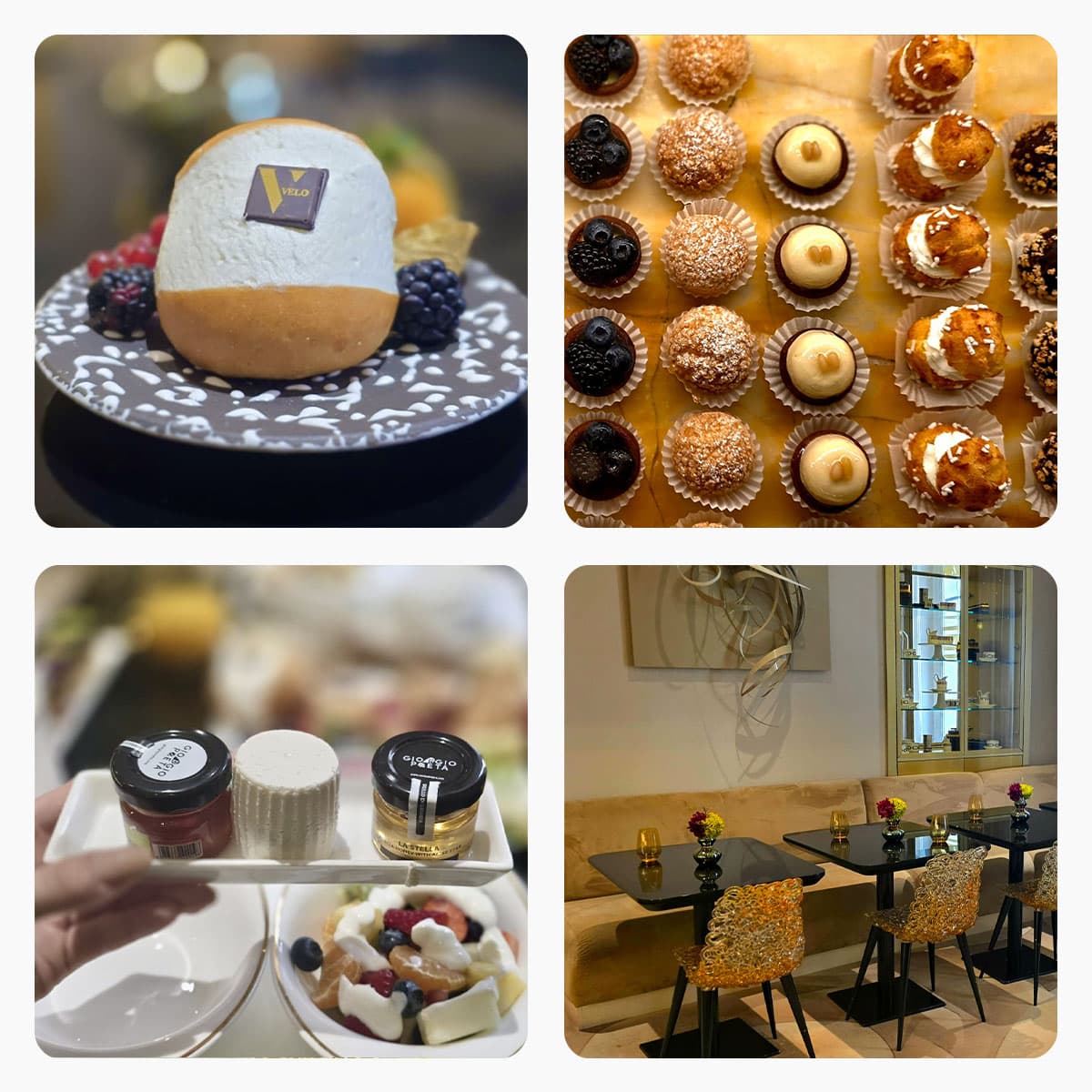 L’estetica del mattino in via del Corso. La colazione couture di The First Roma Dolce