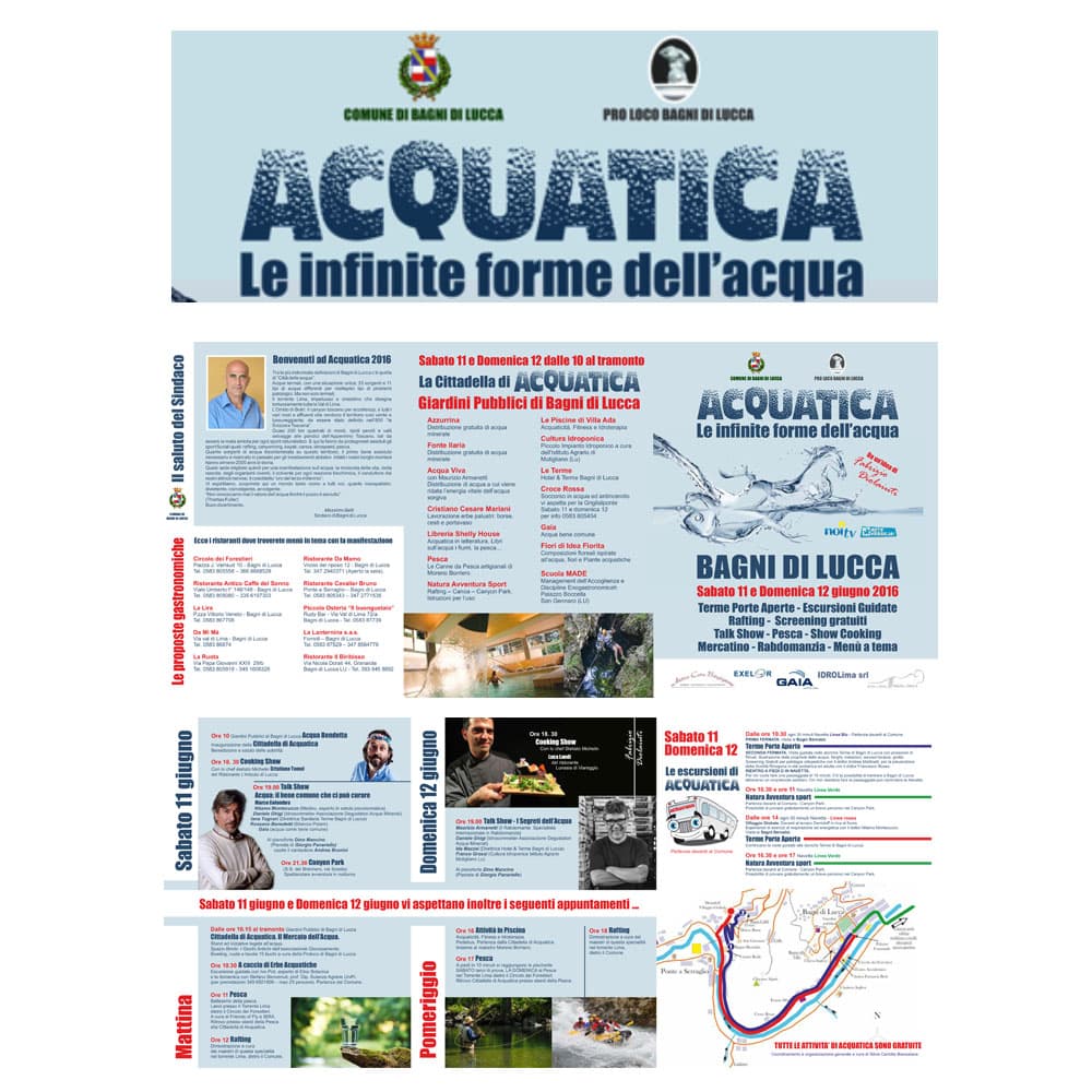 Acquatica – 11, 12 giugno – Bagni di Lucca