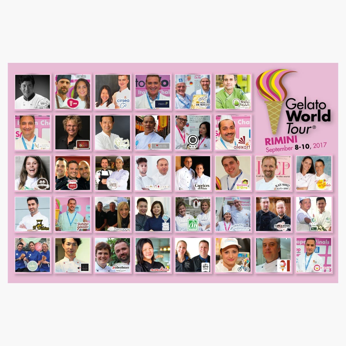 Gelato World Tour, la finale mondiale – 8-10 settembre – Rimini | Eventi Enograstronomici