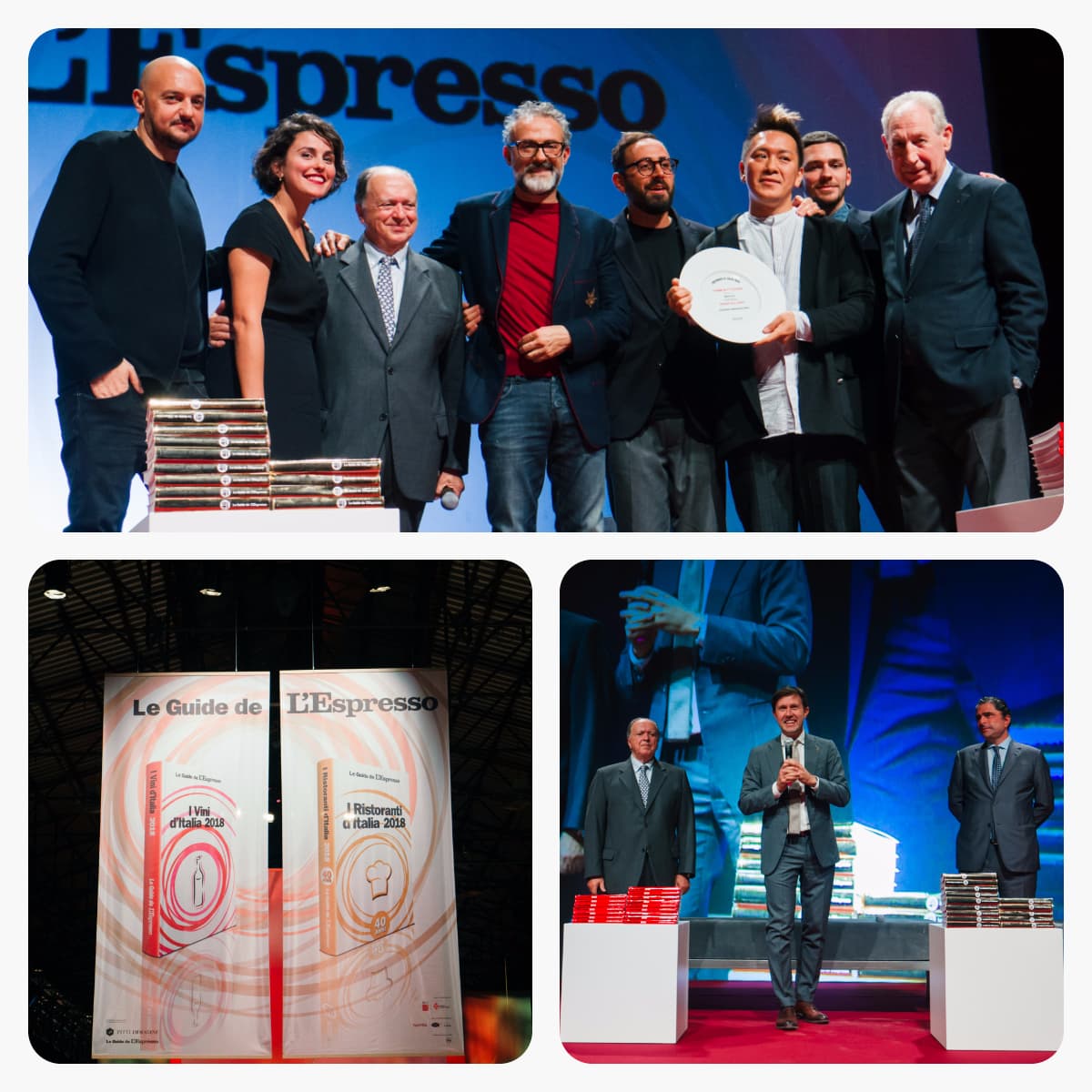 Guide de L’Espresso, I Ristoranti d’Italia 2018 – tutti i premi e la fotogalleria