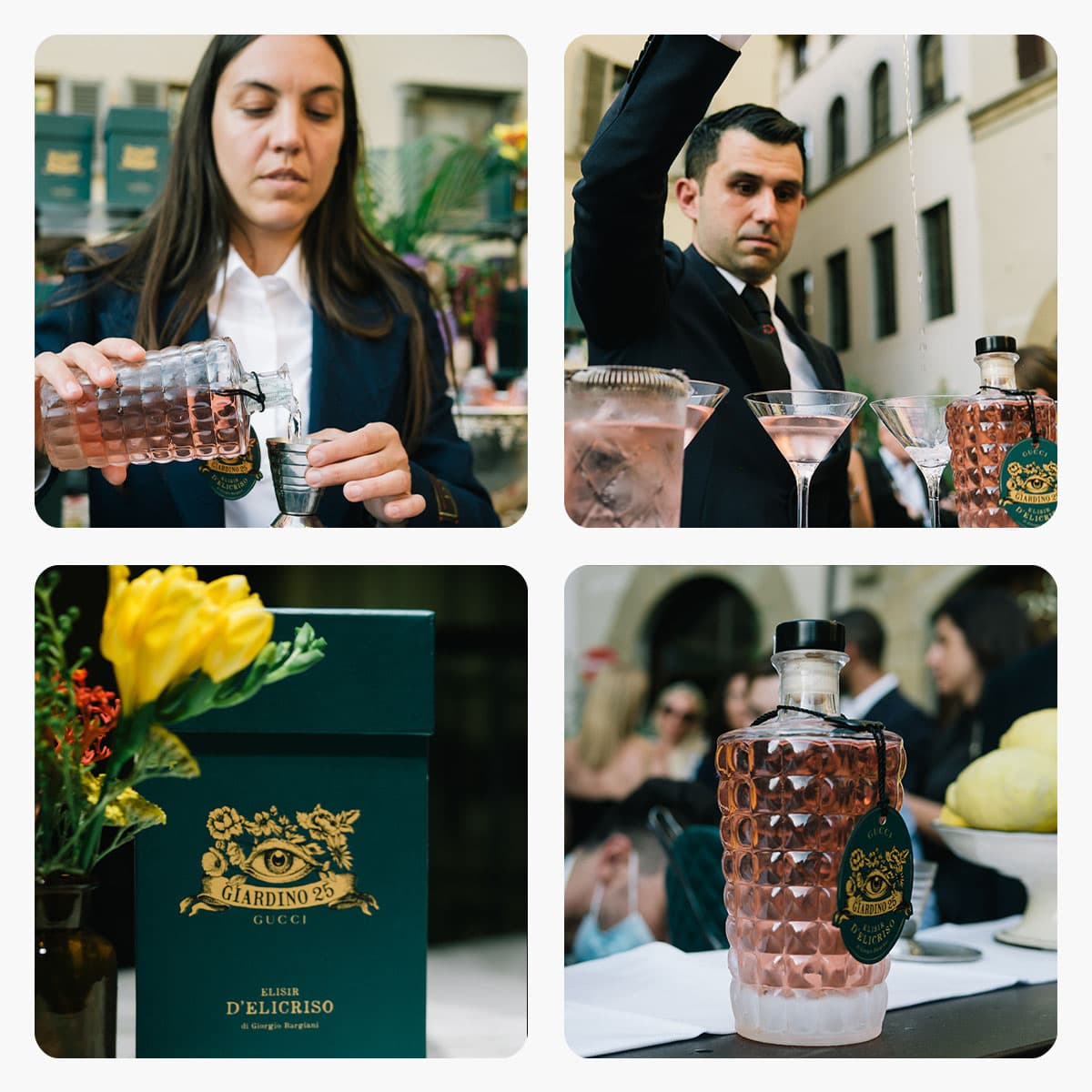 Gucci celebra Giardino 25 con il lancio di Elisir d’Elicriso, un cocktail da collezione